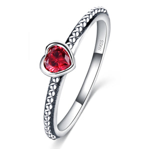 Romantic Heart-shaped ring