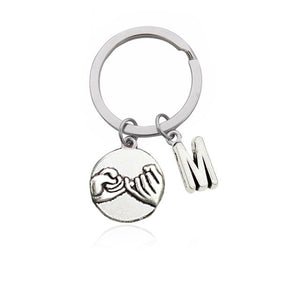 You are my one letter keychain ( Name First Letter )