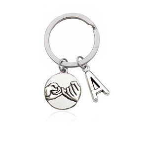 You are my one letter keychain ( Name First Letter )