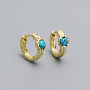 Personalized Turquoise Drop Earrings for Women